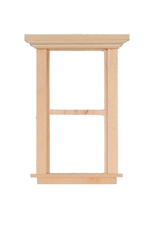 Dollhouse Miniature WINDOW, CLASSICAL - 1 OVER 1